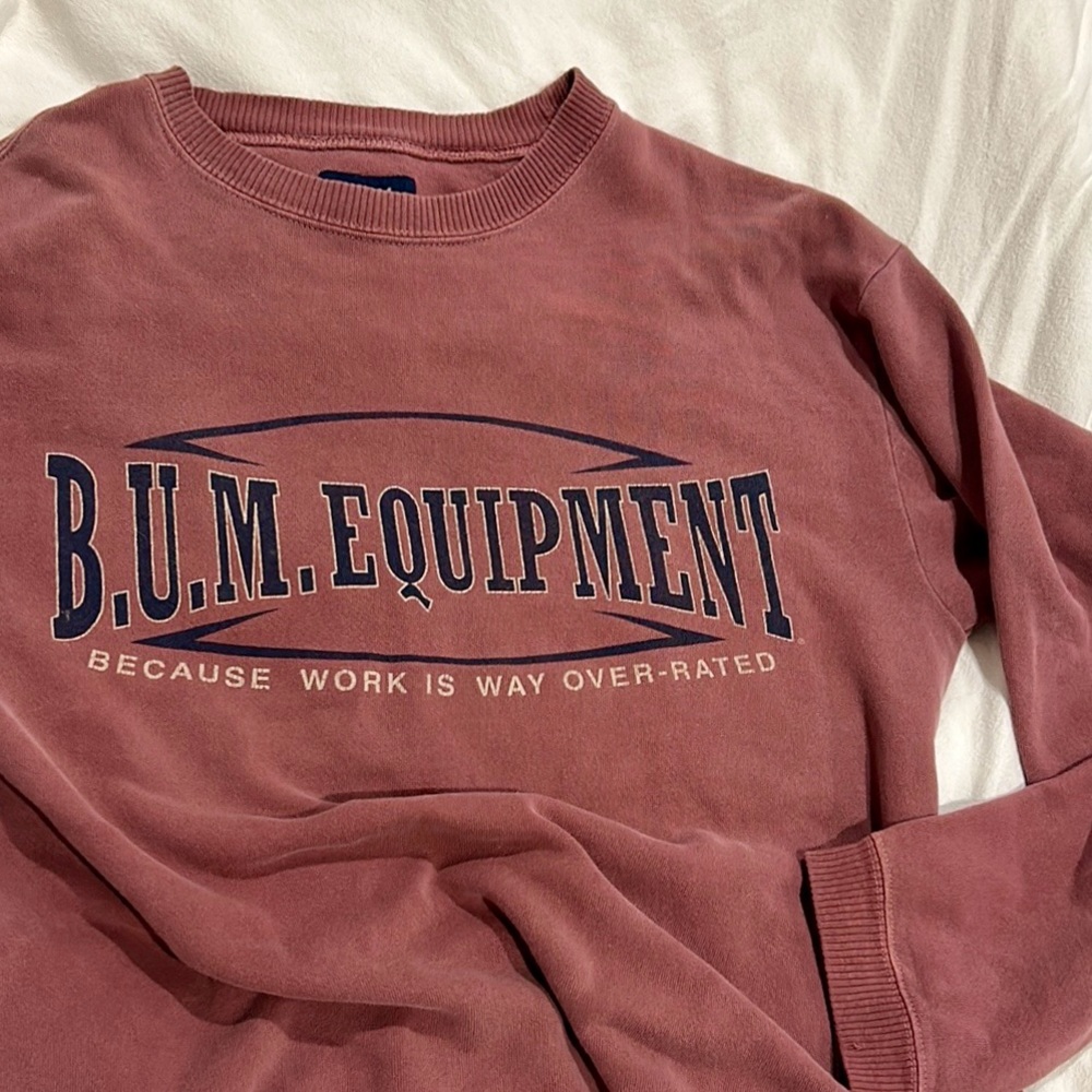 Vintage B.U.M. Equipment Crewneck Sweatshirt | comfy & oversized